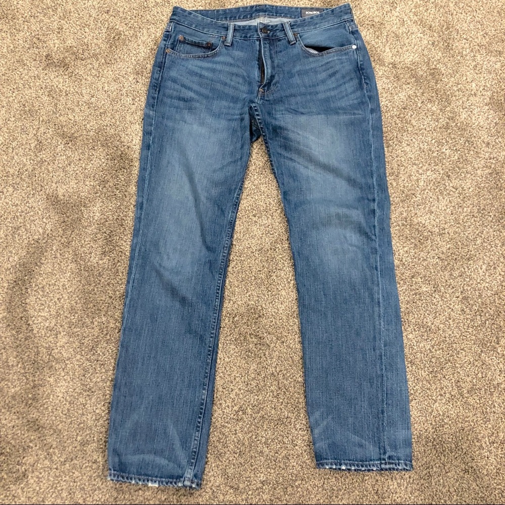 Bonobos jeans the blue jean 33x32 slim medium wash